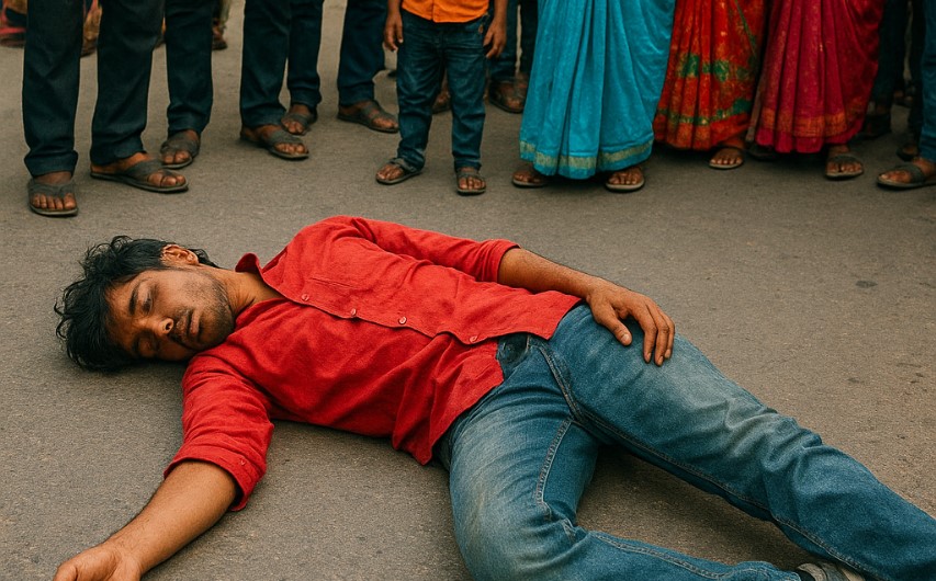 साली की तीमारदारी में लगे जीजा की मौत, शांतिपुरी में मिली लाश