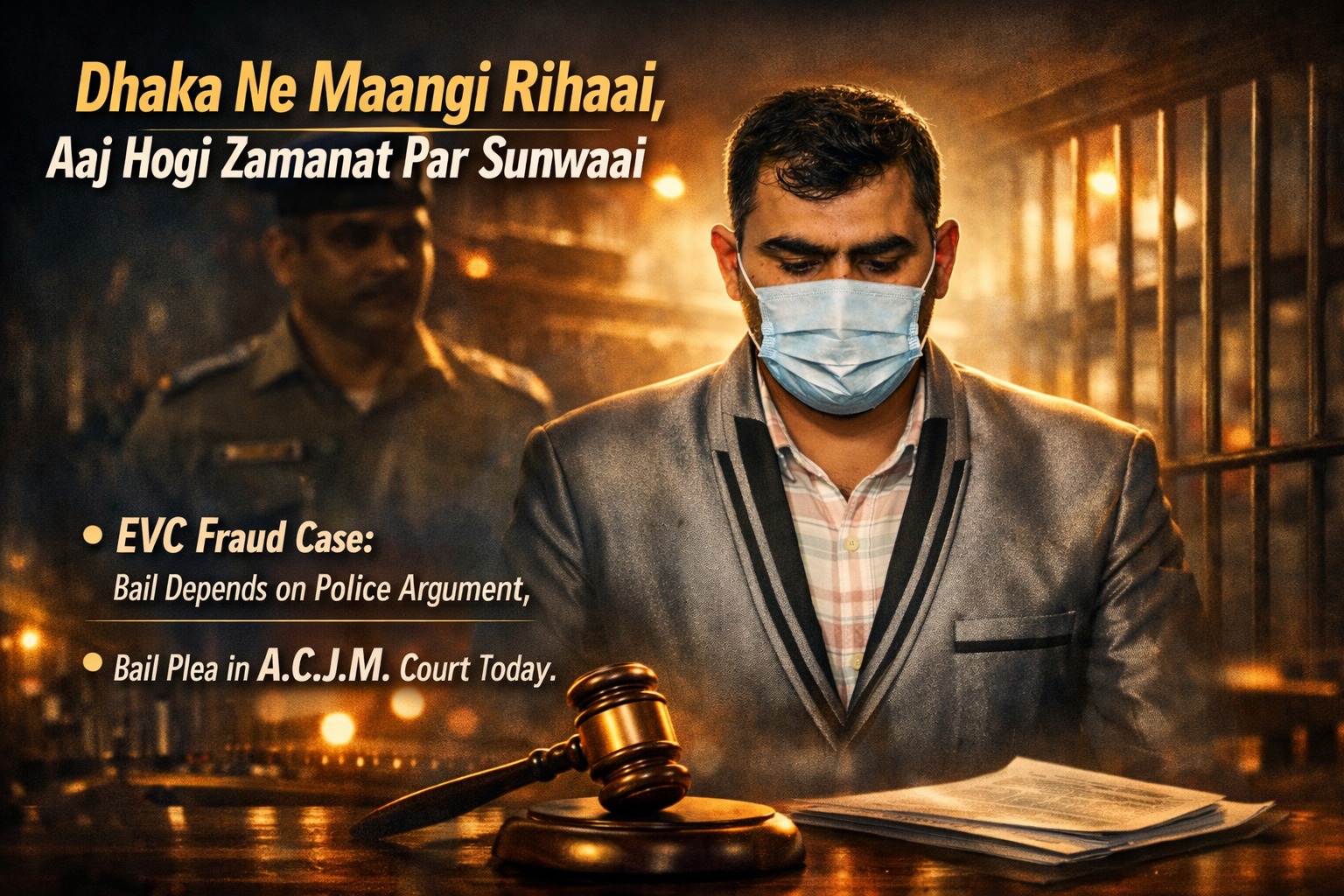 विकास ढाका ने मांगी रिहाई, जमानत पर आज सुनवाई