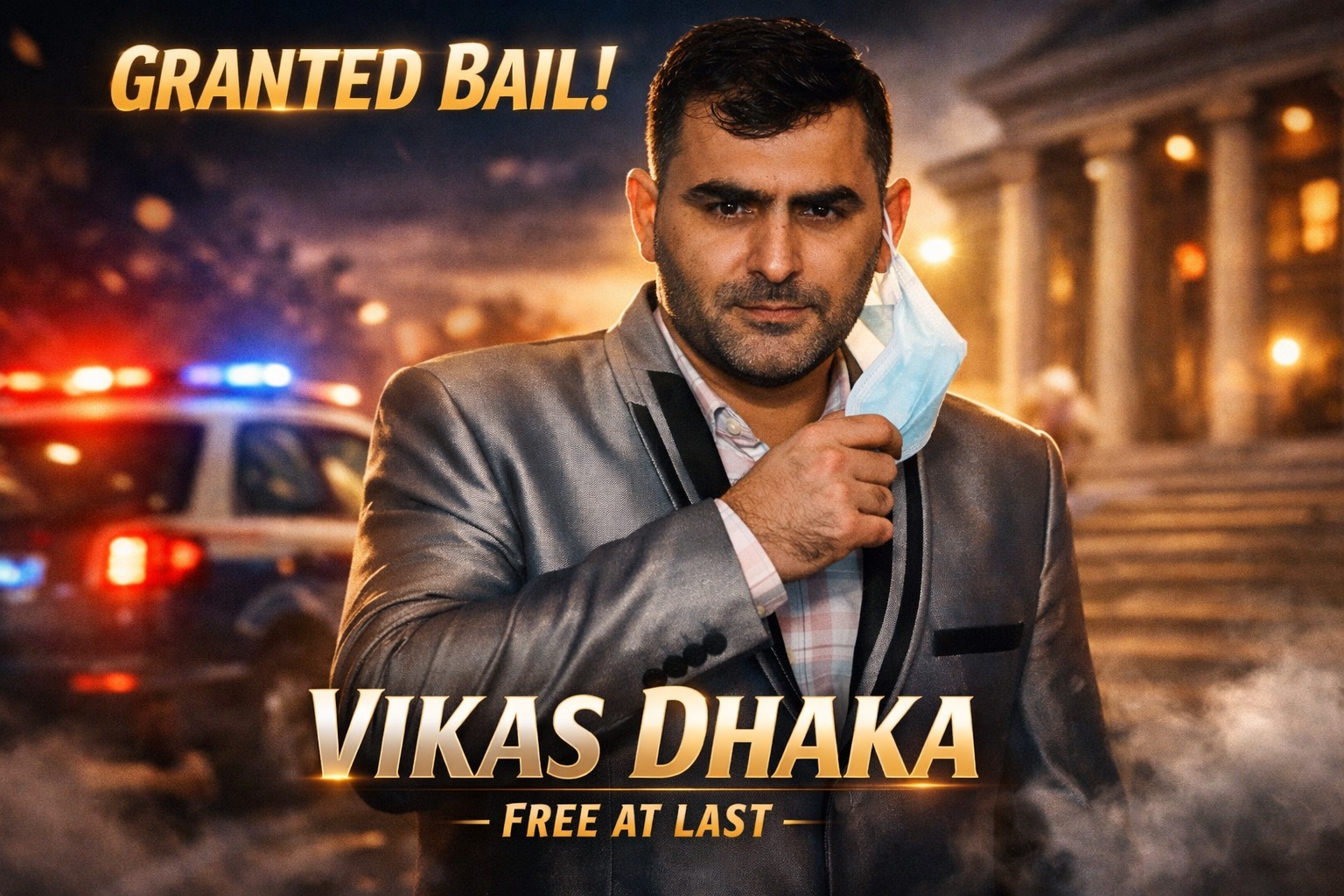 पुलिस ने लगाई गलत धारा, कोर्ट ने ढाका को दी जमानत