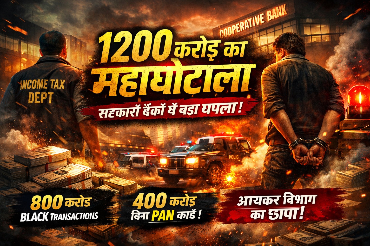 1200 करोड़ का महाघोटाला : काशीपुर समेत तीन सहकारी बैंकों ने छिपाए संदिग्ध लेनदेन