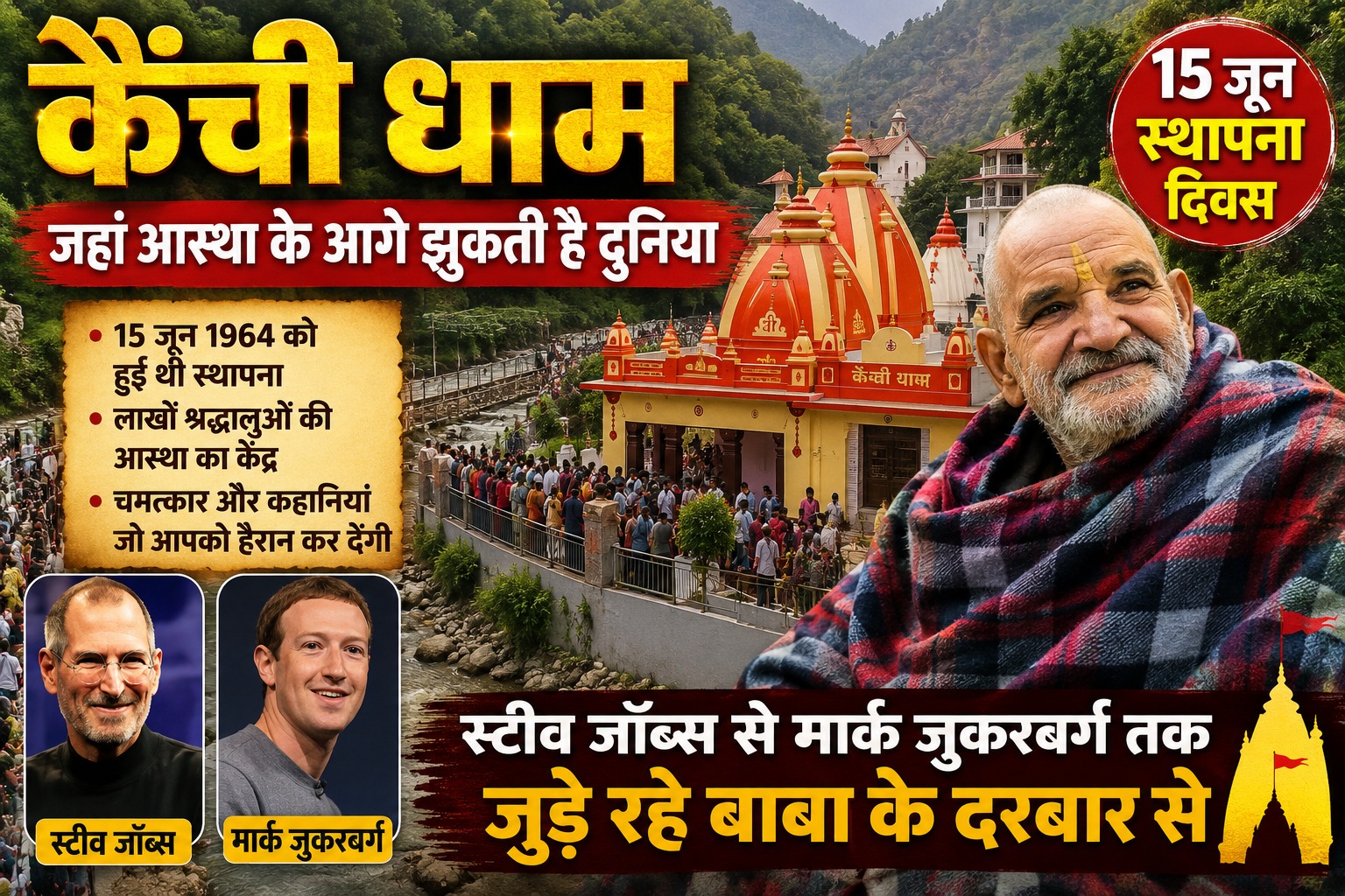 कैंची धाम : जहां आस्था के आगे झुकती है दुनिया